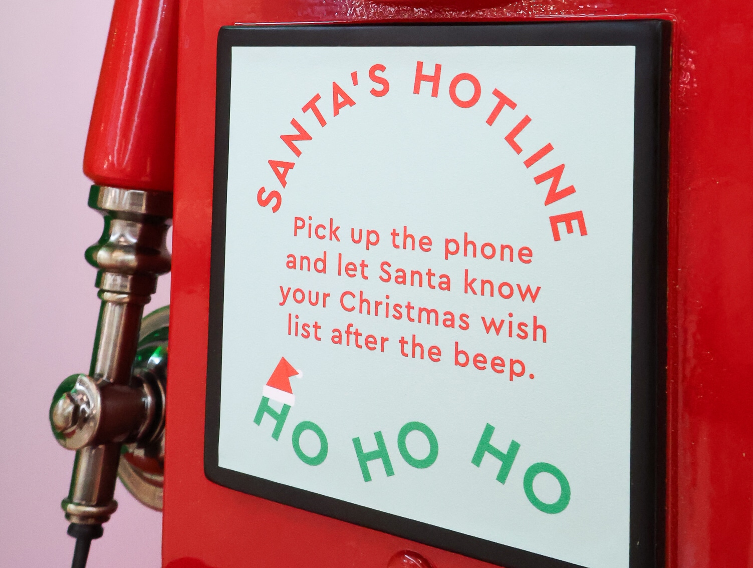 Santas Hotline Leave A Message